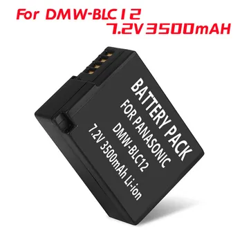 1-5 от опаковки 3,5 Ah, съвместими с батерии Panasonic DMW-BLC12, DMW-BLC12E, DMW-BLC12PP и Panasonic Lumix DMC-G85, DMC-FZ200, DMC-FZ1000 Изображение