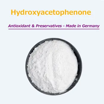 100 грама прах гидроксиацетофенона-козметични консерванти, произведени в Германия Изображение