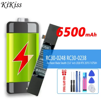 KiKiss Батерия с Висок капацитет RC30-0248 RC30-0238 RC300248 RC3002 6500 ма За Razer Blade Stealth 15,6 