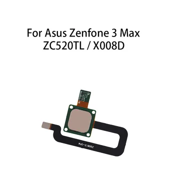 Гъвкав кабел с датчик за пръстови отпечатъци бутона Home, за Asus Zenfone 3 Max ZC520TL X008D Изображение