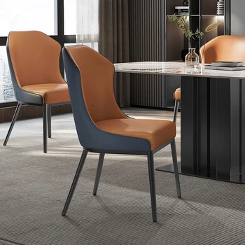 Дизайн на кухня Скандинавските Трапезни Столове, Шкаф За Хол, Офис Ергономични Столове За Отдих Модерни Предмети от Бита Sedie Cucina YX50DC Изображение