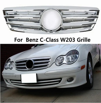 За Mercedes Benz C-Class W203 C230 C240 C280 2000-2006, размерът на състезателната решетка в стил CL Изображение