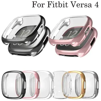 Защитно фолио за екран За Fitbit Versa 4/Sense 2 Калъф Напълно Лека Броня с покритие от TPU Защитен Калъф за Fitbit Sense 2/Versa 4 Изображение