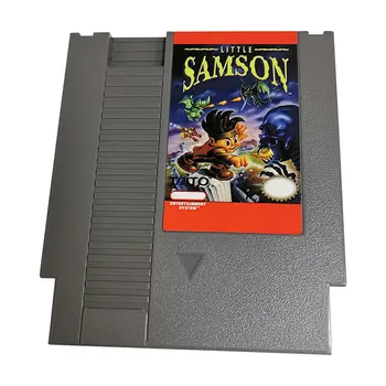 Игри касета Little Samson 72 pins за 8-битова NES игрова конзола NTSC и PAl Изображение