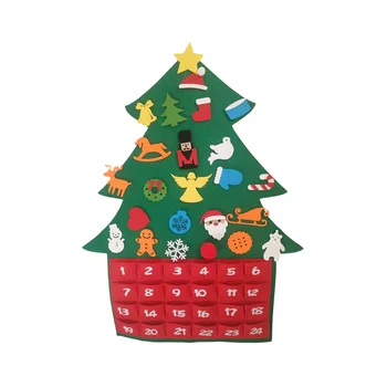 Календар Коледна елха от филц, Коледен календар Коледна елха 