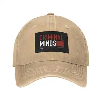 Логото на Criminal Minds, графичен лого на марката, Висококачествен деним, шапка, Вязаная капачка, бейзболна шапка Изображение