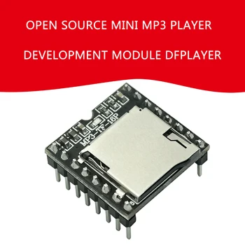 Мини MP3 плейър с отворен код Модул за разработване на мини-плейър DFPLAYER Изображение