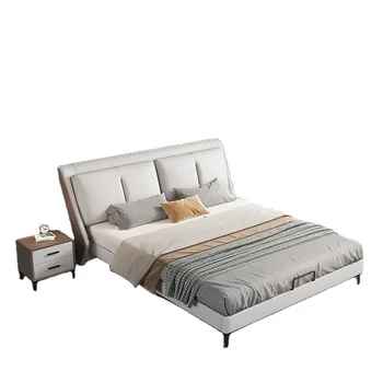 Модерна луксозна легло Queen-Size