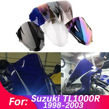На предното Стъкло на Мотоциклет За SUZUKI TL1000 TL 1000 R 1000R TL1000R 1998-2003 Double Bubble Аксесоари За предното Стъкло Обтекател Дефлектор Изображение
