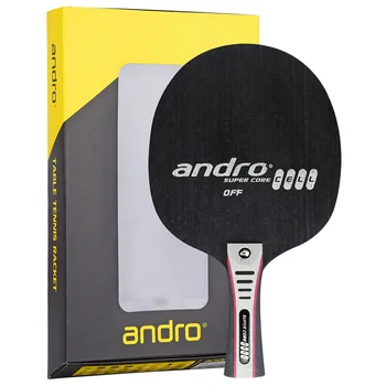 нова ракета за тенис на маса Andro ping pong bladeTenis De Mesa от чисто дърво и въглеродни влакна Изображение