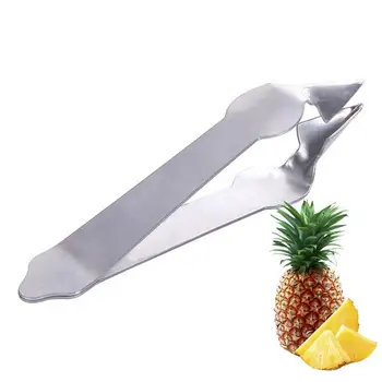 Нож за рязане на ананас от неръждаема стомана, а пробовземното, Белачка, Приспособление за домати, Кухненски аксесоари, Нож за нарязване на клубничной люспи, Инструменти за салата Изображение