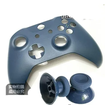 Оригиналната Капачка на предния панел Shell Калъф за предната част на Xbox One Slim ONE S, Заменяемый 3D Аналогови капачки за палеца Изображение