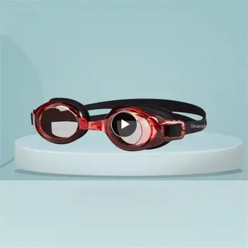Очила за плуване с Висока разделителна способност, подходящи за плуване, Унисекс, Широкоъгълни Очила за плуване за възрастни, фарове за водоустойчиви очила за плуване 0 °-900 ° Изображение