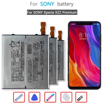 Подмяна на батерията на Sony за SONY Xperia XZ2 Premium LIP1656ERPC Оригинална батерия за телефон 3540mAh Batteria Изображение