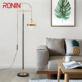 Скандинавски под лампа RONIN, Семейна хол, спалня в близост До с мека мебел, Модерен led творчески декоративна лампа Изображение