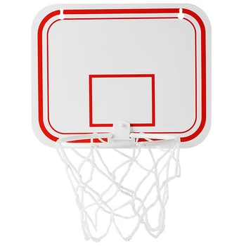 Спортен Офис баскетболен обръч стяга за боклук кофи, Баскетболно игра, Малка баскетболно дъска, скоба за кошчето за боклук Изображение