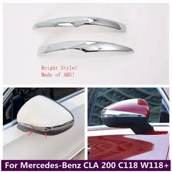 Тампон На Врати Огледало за обратно виждане Със Защита От Решетка За Mercedes-Benz CLA 200 C118 W118 2020 - 2022 Аксесоари за стайлинг на автомобили Изображение
