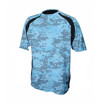 Тениска за риболов, фланелки с къс ръкав, мъжки облекла за риболов UPF 50, лятна защита от слънцето, спортни ризи за риболов на открито Изображение