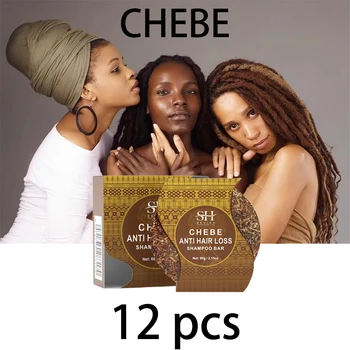 Шампоан Chebe за черни жени, Африка, Формула за бърз растеж на косата, Екстракт, Мощно средство за защита срещу Загуба, Етерични масла, парчета сапун, за да се грижи Изображение
