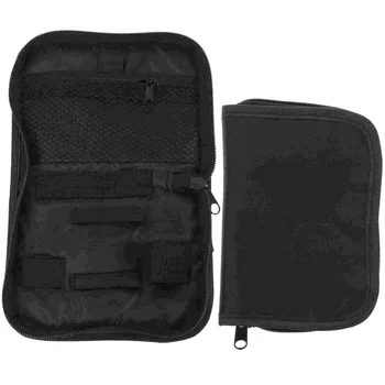 2 обект, защитен калъф, пътни принадлежности, Документи, чанти за съхранение на пулса на една ръка разстояние Изображение