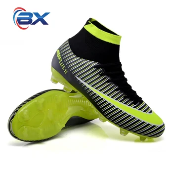 2023 Нова мъжки спортни обувки за футбол на открито, обувки за състезания по футбол, устойчива на плъзгане и износостойкая, специална промоция 31-46 Изображение
