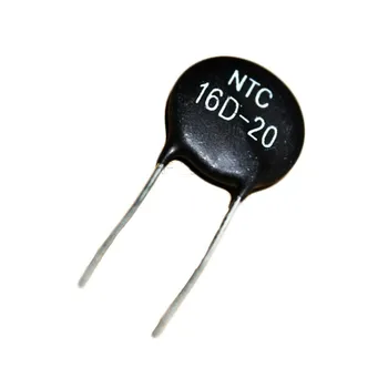 5 бр. Термистор НПМ NTC16D-20 Термистор с отрицателен температура 16D-20 Изображение