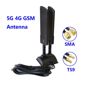 5G и 4G GSM Антената е Ненасочена 42dbi Широка гама SMA/TS9 за Sprint, T-Mobile, Удължител модем, Безжичен Рутер, CPE Pro Cellular Изображение