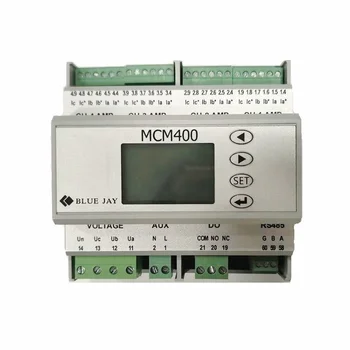 DCEM 400V LED Display Kwh Meter Многоканален Ваттметр постоянен ток, Интелигентен брояч на енергия Modbus за система от слънчеви панели и ПРОЗОРЦИ Изображение