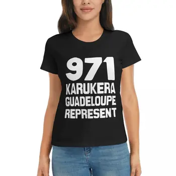 R330 971 Karukera Guadeloupe Representers Essential Movement Top tee, Благородна пътна черна Реколта Eur Размер Изображение