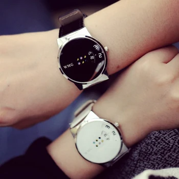 Sdotter Механични часовници дамски 2020, висок клас марка, автоматични часовници, чифт Кожени ръчни часовници, модни дамски мъжки часовници, подаръци Изображение