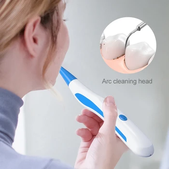 Домашен електрически инструмент за премахване на зъбен камък, преносим инструмент за вибрация за почистване на зъби, набор от продукти за грижа за устната кухина Изображение