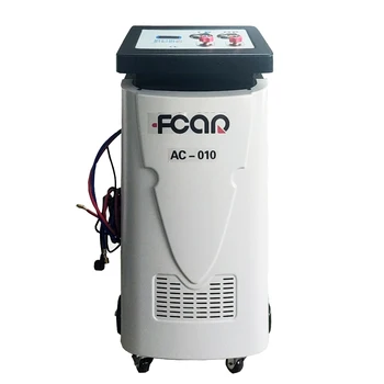 Машина за оползотворяване на хладилния агент A/C Fcar AC-010 Ръчно Газонаполняющее оборудване за кондициониране на въздуха колата на Ниска цена Изображение