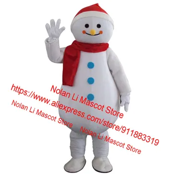 Най-красивите костюми за талисман на Снежен човек, прогулочный костюм мультяшного характер, Cosplay, промоция, Парти 047 Изображение
