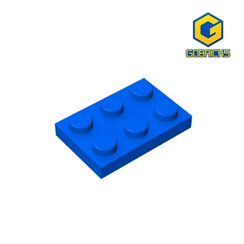 Плоча Gobricks GDS-510 2x3 е съвместима с детски играчки lego 3021, градивен елемент, частици, плоча направи си САМ Изображение