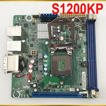 Сървърна дънна платка LGA1155 MINI-ITX Двойна Гигабитная мрежова карта S1200KP Изображение