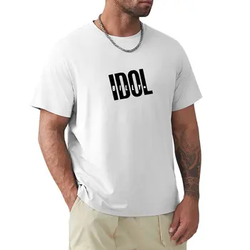 Тениска с логото на Billy idol, бели тениски за момчета, бързосъхнеща риза, мъжки ризи Изображение