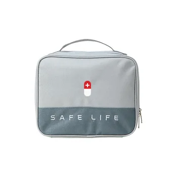 Чанта за първа помощ - Празна чанта за първа помощ комплекти за дома, за пътуване на открито, на Къмпинг, туризъм, Мини-Пълна Медицинска чанта за съхранение на преносим калъф Изображение